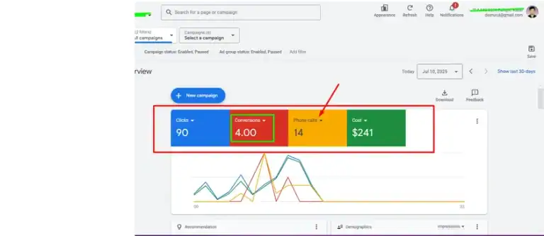 Google Local Services Ads Conversion Phone Call