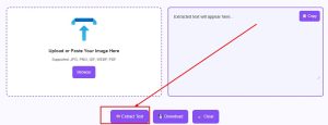 Jpeg to text Text